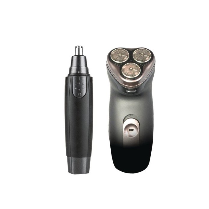 Electric Shaver & Ear/Nose Trimmer Set