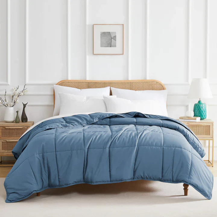 Luxe Down Alternative Comforter, Blue