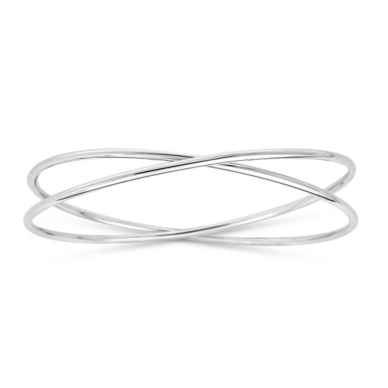 Crossover Slip on Bangle