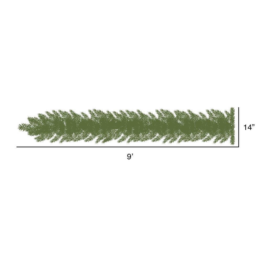 Camdon Fir PreLit Artificial Garland, 9ft