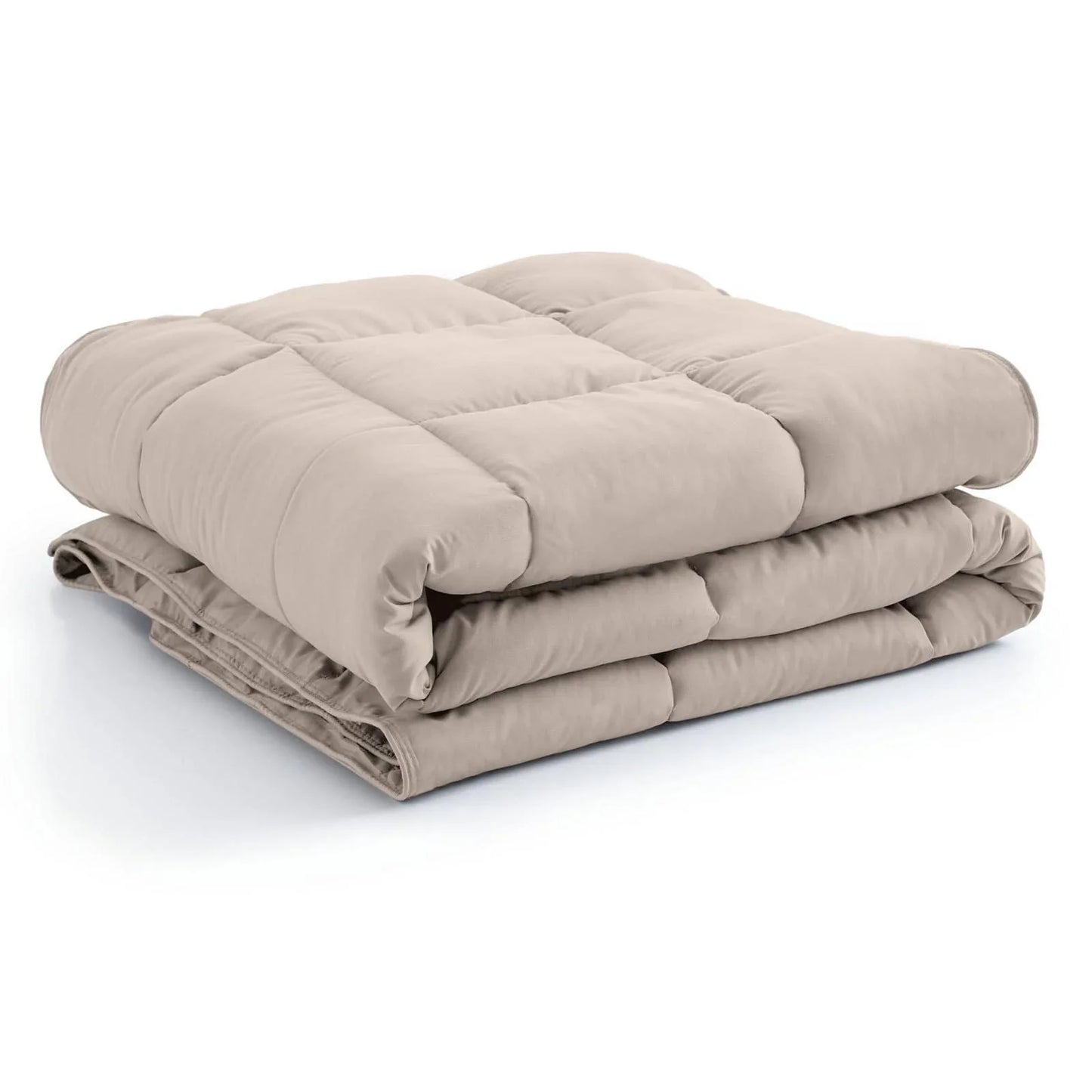 Luxe Down Alternative Comforter, Bone